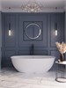 BELBAGNO Ванна из искусственного камня Solid Surface 1700x760x540, BB-MARINO-170-76-54-SSB BB-MARINO-170-76-54-SSB