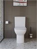 BELBAGNO Унитаз-компакт с сиденьем и смывом TORNADO ROMANO -TOR BB2803CP/T-TOR/SC BB2803CP/T-TOR/SC