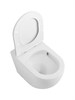 BELBAGNO Унитаз приставной безободковый с сиденьем и смывом TORNADO SFERA-TOR BB2141CB-TOR/SC BB2141CB-TOR/SC