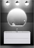 BELBAGNO Зеркало с встроенным светильником и сенсорным выключателем с полкой SPC-RNG-900-LED-TCH-MENS, 12W, 220-240V, 900x30 SPC-RNG-900-LED-TCH-MENS