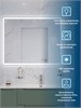 BELBAGNO Зеркало с встроенным светильником, сенсорным выключателем и линзой SPC-MAR-1000-800-LED-TCH-LNZ, 12V, 220-240V, 1000x30x800 SPC-MAR-1000-800-LED-TCH-LNZ