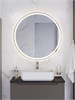 BELBAGNO Зеркало с встроенным светильником и сенсорным выключателем SPC-RNG-800-LED-3000K-TCH, 12V, 220-240V, 800x30 SPC-RNG-800-LED-3000K-TCH