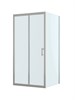 BELBAGNO Uno-195 Душевой уголок квадратный размер 100x100 см, двери раздвижные, профиль - хром / стекло - прозрачное UNO-195-A-1-100-C-Cr