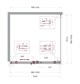 BELBAGNO Soft Close-2 Душевой уголок квадратный размер 100x100 см профиль - хром / стекло - прозрачное, двери раздвижные SOFT_CLOSE-2-A-1-100-C-Cr