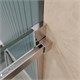 BELBAGNO Soft Close-2 Душевой уголок квадратный размер 100x100 см профиль - хром / стекло - прозрачное, двери раздвижные SOFT_CLOSE-2-A-1-100-C-Cr