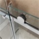 BELBAGNO Soft Close-2 Душевой уголок квадратный размер 100x100 см профиль - хром / стекло - прозрачное, двери раздвижные SOFT_CLOSE-2-A-1-100-C-Cr