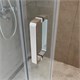 BELBAGNO Soft Close-2 Душевой уголок квадратный размер 100x100 см профиль - хром / стекло - прозрачное, двери раздвижные SOFT_CLOSE-2-A-1-100-C-Cr