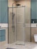 BELBAGNO Soft Close-2 Душевой уголок квадратный размер 100x100 см профиль - оружейная сталь / стекло - прозрачное, двери раздвижные SOFT_CLOSE-2-A-1-100-C-GM