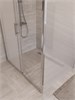 BELBAGNO Uno-195 Душевой уголок прямоугольный размер 130x90 см, двери раздвижные, профиль - хром / стекло - матовое UNO-195-AH-1-130/90-P-Cr