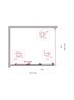 BELBAGNO Uno-195 Душевой уголок прямоугольный размер 110x90 см, двери раздвижные, профиль - хром / стекло - прозрачное UNO-195-AHF-31-110/90-C-Cr