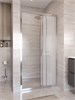 BELBAGNO Uno-195 Душевая дверь в нишу ширина 100 см, двери раздвижные, профиль - хром / стекло - матовое UNO-195-BF-3-100-P-Cr