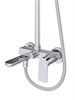BELBAGNO MARINO Душевая стойка со смесителем и изливом, хром MARINO-VSCM-CRM MARINO-VSCM-CRM