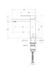 BELBAGNO KRAFT Смеситель для раковины без донного клапана, сатин KRAFT-LVM-IN-W0 KRAFT-LVM-IN-W0
