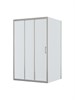 BELBAGNO Uno-195 Душевой уголок прямоугольный размер 120x70 см, двери раздвижные, профиль - хром / стекло - прозрачное UNO-195-AHF-31-120/70-C-Cr
