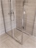 BELBAGNO Uno-195 Душевой уголок прямоугольный размер 110x70 см, двери раздвижные, профиль - хром / стекло - прозрачное UNO-195-AH-1-110/70-C-Cr