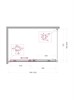 BELBAGNO Uno-195 Душевой уголок прямоугольный размер 120x80 см, двери раздвижные, профиль - хром / стекло - прозрачное UNO-195-AH-1-120/80-C-Cr