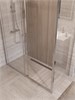 BELBAGNO Uno-195 Душевой уголок прямоугольный размер 140x70 см, двери раздвижные, профиль - хром / стекло - прозрачное UNO-195-AH-1-140/70-C-Cr
