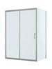 BELBAGNO Uno-195 Душевой уголок прямоугольный размер 150x70 см, двери раздвижные, профиль - хром / стекло - прозрачное UNO-195-AH-1-150/70-C-Cr