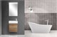 BELBAGNO Зеркало в алюминиевой раме с подсветкой, с сенсорным выключателем, SPC-UNO-500-800-TCH, 500x50x800 SPC-UNO-500-800-TCH