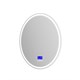 BELBAGNO Зеркало с встроенным светильником, сенсорным выключателем, bluetooth, цифровым термометром, радио SPC-RNG-700-LED-TCH-RAD, 12W, 220-240V, 700x30 SPC-RNG-700-LED-TCH-RAD