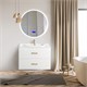 BELBAGNO Зеркало с встроенным светильником, сенсорным выключателем, bluetooth, цифровым термометром, радио SPC-RNG-700-LED-TCH-RAD, 12W, 220-240V, 700x30 SPC-RNG-700-LED-TCH-RAD