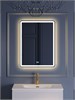 BELBAGNO Зеркало с встроенным светильником, сенсорным выключателем и подогревом SPC-MAR-600-800-LED-3000K-TCH-WARM, 12V, 220-240V, 600x30x800 SPC-MAR-600-800-LED-3000K-TCH-WARM