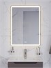 BELBAGNO Зеркало с встроенным светильником, сенсорным выключателем и подогревом SPC-MAR-600-800-LED-3000K-TCH-WARM, 12V, 220-240V, 600x30x800 SPC-MAR-600-800-LED-3000K-TCH-WARM