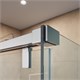 BELBAGNO Soft Close-1 Душевой уголок квадратный размер 100x100 см профиль - хром / стекло - прозрачное, двери раздвижные SOFT_CLOSE-1-A-1-100-C-Cr
