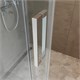 BELBAGNO Soft Close-1 Душевой уголок квадратный размер 100x100 см профиль - хром / стекло - прозрачное, двери раздвижные SOFT_CLOSE-1-A-1-100-C-Cr