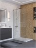 BELBAGNO Uno Душевая перегородка ширина 100 см, профиль - хром / стекло - прозрачное UNO-L-1-TB-100-C-Cr