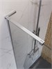 BELBAGNO Uno Душевая перегородка ширина 100 см, профиль - хром / стекло - прозрачное UNO-L-1-TB-100-C-Cr