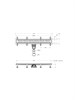 CEZARES Душевой лоток SLIDER 70 см, SLIDER-LD-70-Cr SLIDER-LD-70-Cr
