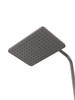 CEZARES SLIDER-CVD-GM Душевая стойка со смесителем и изливом, оружейная сталь SLIDER-CVD-GM