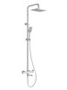 CEZARES SLIDER-CVD-01 Душевая стойка со смесителем и изливом, хром SLIDER-CVD-01