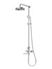 CEZARES LIBERTY-F-CVD-01 Душевая стойка со смесителем и изливом, хром LIBERTY-F-CVD-01