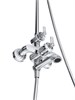CEZARES LIBERTY-F-CVD-T-01 Душевая стойка с термостатическим смесителем и изливом, хром LIBERTY-F-CVD-Т-01
