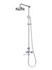 CEZARES LIBERTY-F-CVD-T-01 Душевая стойка с термостатическим смесителем и изливом, хром LIBERTY-F-CVD-Т-01