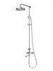 CEZARES LIBERTY-F-CVD-T-01 Душевая стойка с термостатическим смесителем и изливом, хром LIBERTY-F-CVD-Т-01