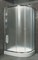 CEZARES ANIMA RH-2-L Душевой уголок асимметричный двери раздвижные, стекло 6 мм, левый вариант - фото 41684