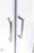 CEZARES MOLVENO-R-2 Душевой уголок полукруглый двери раздвижные, стекло 6 мм, устанавливается на левую или правую стороны - фото 42301