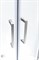 CEZARES MOLVENO-RH-22 Душевой уголок асимметричный двери раздвижные, стекло 6 мм, устанавливается на левую или правую стороны - фото 42327