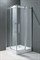 CEZARES STYLUS-O-M-A-2 Душевой уголок асимметричный двери раздвижные, стекло 8 мм, устанавливается на левую или правую стороны - фото 42704