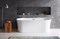 BELBAGNO BB409 Ванна акриловая отельностоящая овальная в комплекте со сливом-переливом цвета хром - фото 44249