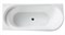 BELBAGNO BB410 Ванна акриловая отельностоящая овальная в комплекте со сливом-переливом цвета хром - фото 44270
