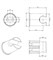 CEZARES Держатель гигиенического душа CEZARES Articoli Vari CZR-SOC4 - фото 45340