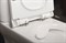 BELBAGNO Romano Чаша унитаза безободкового, полное примыкание к стене, P-trap - фото 48259