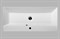 BELBAGNO Aurora Раковина из искусственного мрамора 1000х450х154 мм, раковина сифоном не комплектуется - фото 50181