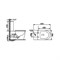 ESBANO ALAGON Безободковый напольный унитаз, сиденье ультратонкое, быстросьемное с микролифтом, нижний подвод воды, 610x360x830 - фото 55388