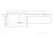 AQUATON Верона Мойка с крылом для кухни прямоугольная, литьевой мрамор, ширина 86 см - фото 55939