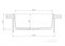 AQUATON Делия 60 Мойка для кухни прямоугольная, литьевой мрамор, ширина 59,4 см - фото 55956